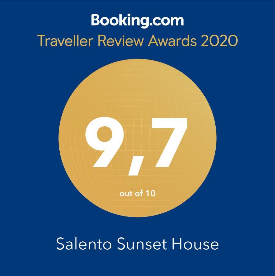 Salento Sunset House Villa Pulsano Bagian luar foto